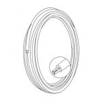 3/4" x 2' Length White PEX Straight TubingU870W2