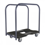 E-Track Professional Push Panel Cart Dolly Black