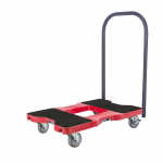 32" x 20-1/2" x 7" Red Push Cart Dolly, 1500lb