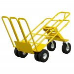 10" Airless 6 Wheel All-Terrain Hand Cart, 1000lb. Capacity