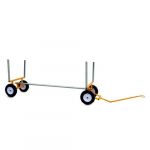 13" Airless Wheels All-Terrain Lumber & Pipe Cart, 2000lb. Capacity_noscript