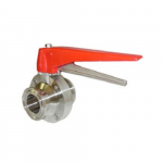 2" Clamp Connection 316 Stainless Steel Butterfly Valve_noscript