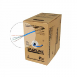 Baseline Cat5E Cable, 4 Pair, UL, UTP, CMR, 1000ft