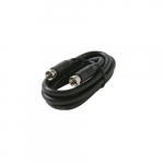 Black RG6 6' High-Grade F Coaxial Cable_noscript