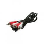 3', 2 x RCA Stereo Audio Patch Cord_noscript