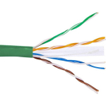 1000ft CAT6 UTP ETL CMP Solid Cable Green_noscript