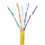 1000ft CAT6e FTP Solid Cable Yellow_noscript