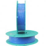Blue Plastic/Plastic Twist Tie Ribbon on Spool_noscript