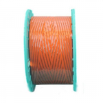 Polycore Non-Metallic Twist Tie Ribbon, Orange