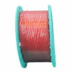Polycore Non-Metallic Twist Tie Ribbon, Red