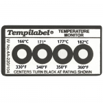 Series 4 Tempilabel Temperature-Indicating Label