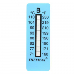 Thermax 8 Lvl Strip B Temperature Indicator, 160F-230F