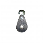 Pulley Block 12,800 lbs. 8 in. for 7/16 or 5/8 in. Rope_noscript