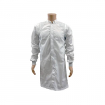 ESD Cleanroom Frock, White, 2XL