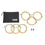 LC 9 / 125 um F / Optic Cable and Coupler Kit