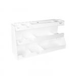 Deluxe BenchBooster Workstation, White PVC
