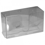 Dual Dispensing Paper Towel Holder, Clear, Small_noscript
