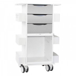 Core DX Cart with Sliding Door, Metalic Silver Color