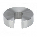 0.1lb Class F Stainless Steel Slotted Flat Weight_noscript