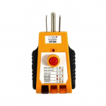 Electrical Receptacle Tester with Fault Button