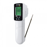 Infrared Thermometer with Temperature Probe, -76 to 622F