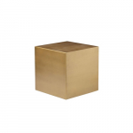 Brass Cube, 1-1/2"