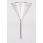 100mm Glass Long Stem Funnel