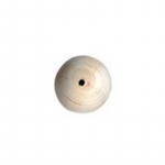 19mm Diameter Drilled Wood Ball