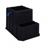 Extra Large 2 Step Stool / Stand, Black_noscript