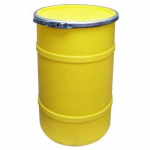 Yellow 35 Gallon Open Head Drum_noscript