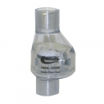 1/2" Clear Swing/Spring Check Valve with FPT Ends