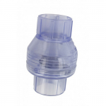 1-1/2" Clear Swing Check Valve with Slip Ends