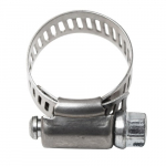 #8 Stainless Steel Hose Clamp 7/16" x 1", Bagged_noscript