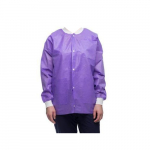 Easy-Breathe Lab Jacket, Purple, 3X-Large