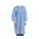 Easy-Breathe SMS Lab Coat, Medical Blue, 2X-Large_noscript
