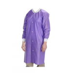 Easy-Breathe SMS Lab Coat, Purple, 2X-Large_noscript