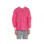 Extra-Safe 2X-Large Lab Jacket, Hot Pink