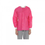 Extra-Safe 5X-Large Lab Jacket, Hot Pink