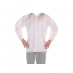 Extra-Safe 2X-Large Lab Jacket, Light Pink
