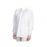 Extra-Safe Medium Lab Jacket, White_noscript