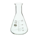 SIBATA Glass Erlenmeyer Flask, 100 mL_noscript