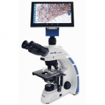 Biological Binocular Microscope w/ 10.1" Tablet