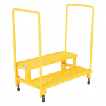 ADJ Step Stand 2 Step with Handrail 38x22.87in_noscript