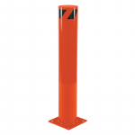 BOL Series 42" Orange Bollard for Steel Pipe_noscript