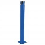 BOL Series 48" Blue Bollard for Steel Pipe_noscript