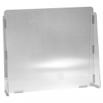 Thick Solid Panel Cashier Guard, 31" x 28"_noscript