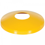 Steel Protective Dome Cover for Bollard, Yellow_noscript