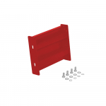 Bolt-On Style Guard Rail 1 Ft, Red_noscript