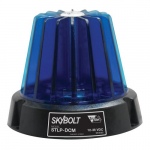 Round Dome Strobe Light Magnetic Mount, Blue_noscript