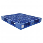 Plastic Pallet 6600 Lb, 48x40, Blue